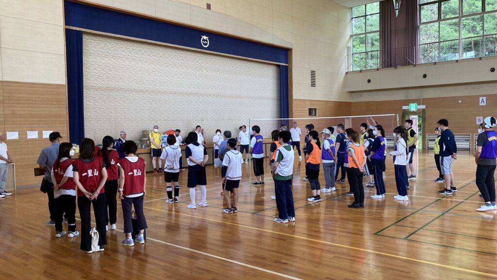 R5.6.25　令和５年度瀬田東学区ヘルスバレーボール大会