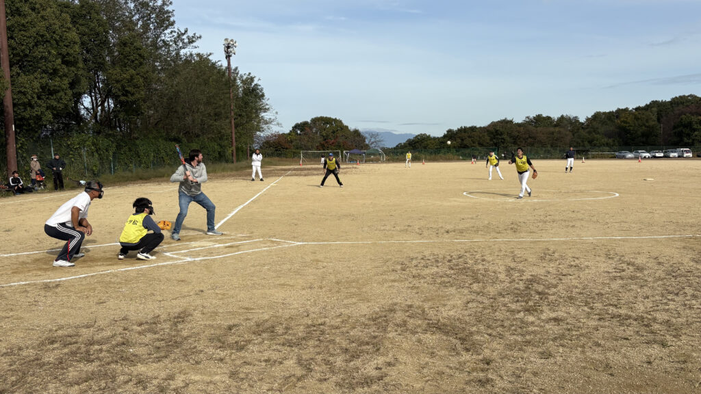 R6.11.10　令和６年度瀬田東学区ソフトボール大会　開催しました！